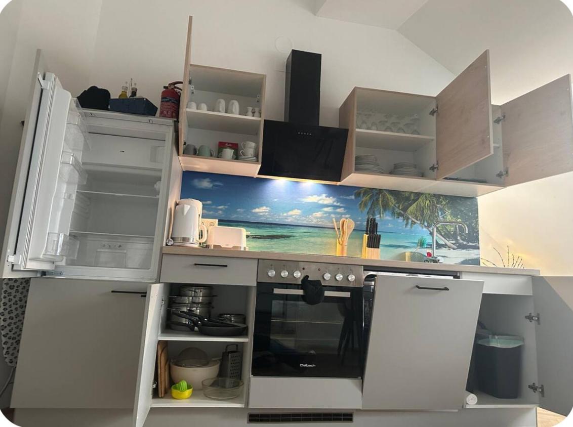 Klimatisiertes Dachgeschoss City Apartment In Zentrum Wiens Viena Exterior foto